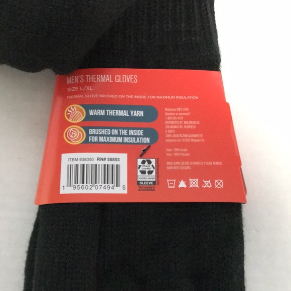WEST LOOP INSULATED THERMAL GLOVES - Picture 4 of 5